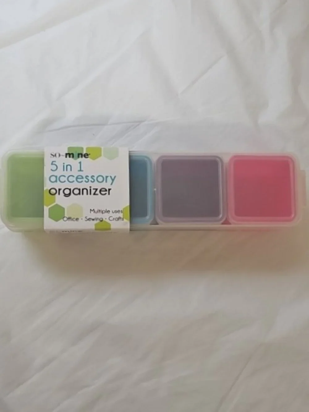 so-mine 5-in-1 Accessory Organizer - Multi Color New